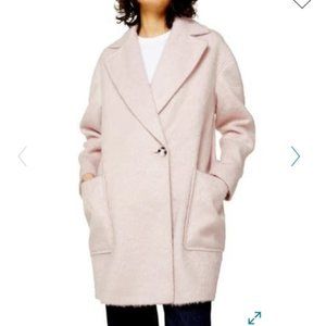 M *** Topshop Carly Winter Coal in Light Pink 10 US  ~ 14 UK $125 NWT
